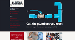 Desktop Screenshot of binionplumbing.com